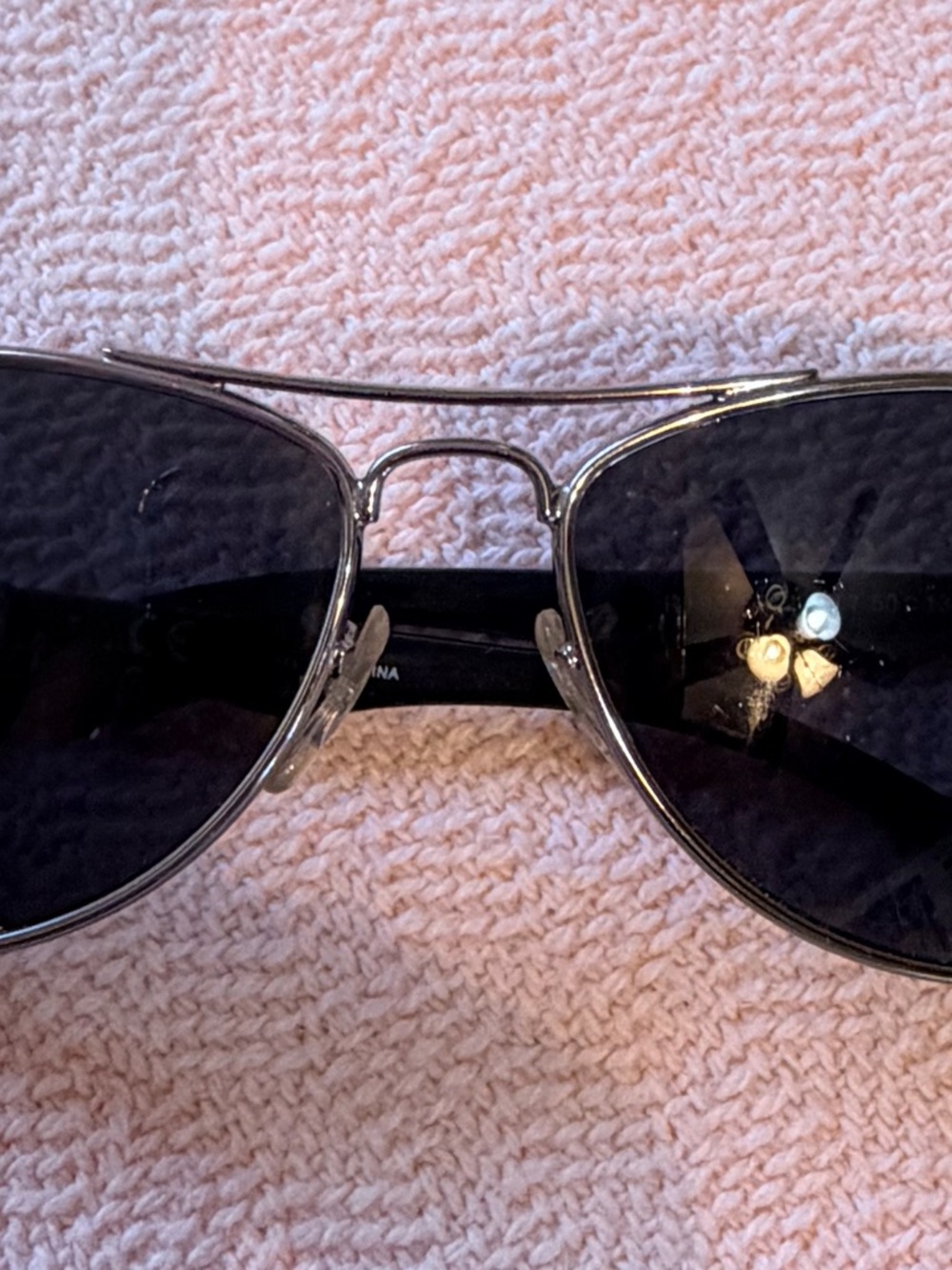 Ray-Ban Kids Silver Frame Sunglasses with Black Lenses